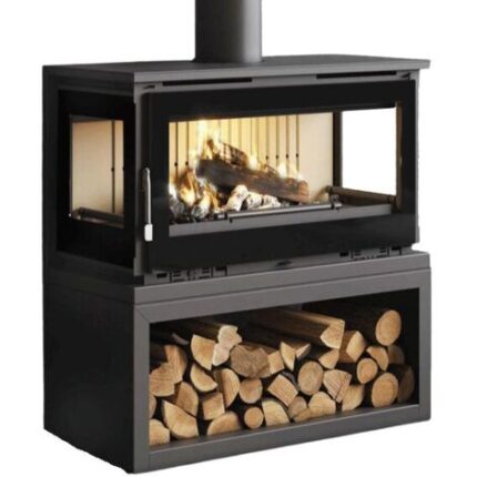FIREMATIC Calgary-S Holzofen 12,5 kW Oekodesign 2022 Wirkungsgrad 81%
