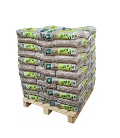 Eichenholz-Pellets 960kg ENplus A1 Aktionspreis inkl. Lieferung