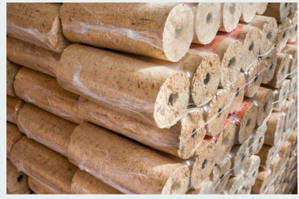 Holzbriketts