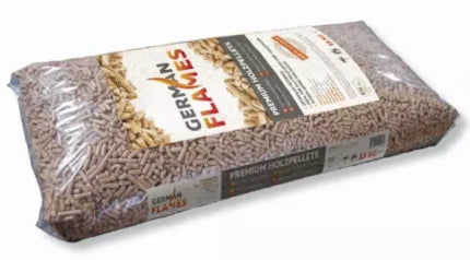 German Flames Holzpellets 6mm ENplus A1 saubere Verbrennung