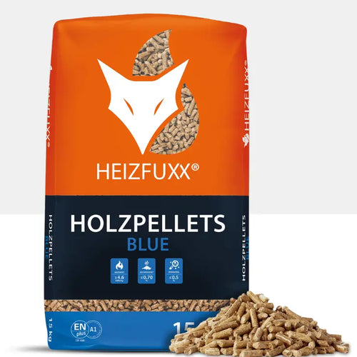 Heizfuxx Holzpellets Red ENplus A1 975kg 65 Saecke Palette