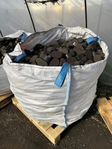 REKORD Braunkohle Briketts 500kg Lausitz Heizwert 5,3 kWh