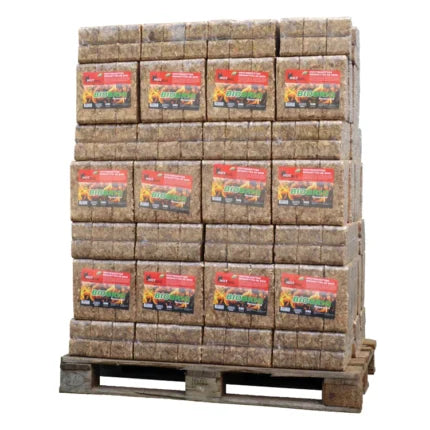 MegaRuf BioBriq Holzbriketts Palette 972kg naturbelassen