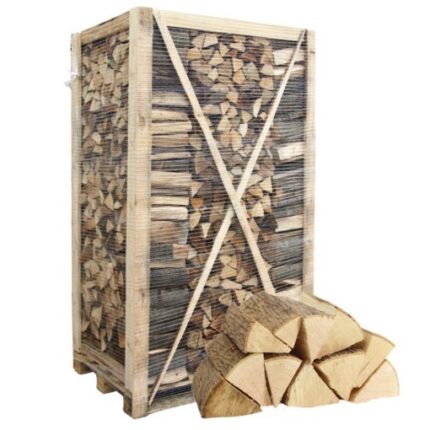 Eschenbrennholz technisch getrocknet 1,7 Raummeter 29cm auf Palette