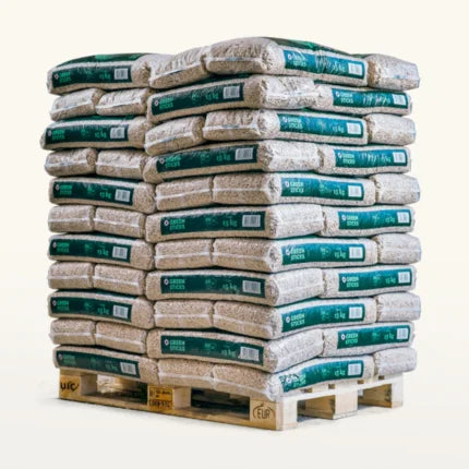 GREENSTICKS ENplus A1 Holzpellets 990kg Made in Germany Palette
