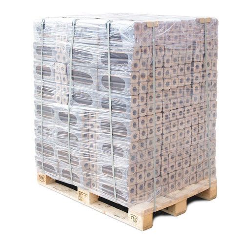 REKORD Braunkohlebriketts 900kg Europalette kaufen