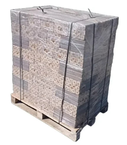 Eichenholz-Briketts Pini Kay 960kg 96 Pakete Premium Qualitaet