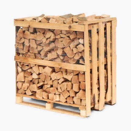 Buchenbrennholz ofengetrocknet 1 Raummeter 33cm Einwegkiste