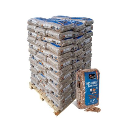 WOODSTOCK Holzpellets ENplus A1 3150kg 3 Paletten Nadelholz